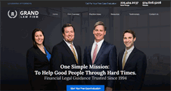 Desktop Screenshot of grandlawfirm.com